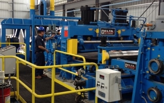 Slitting Line Manufacturing Equipment | Delta Steel Technologies