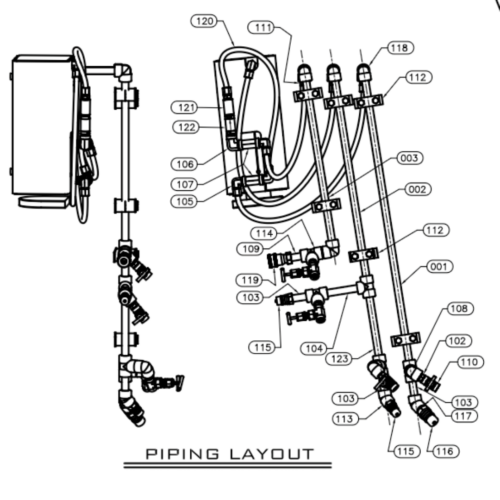 Inner Argon Pipe Section